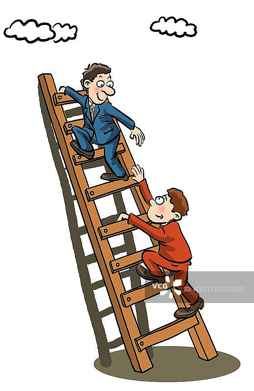 协助爬楼梯图片素材