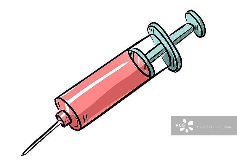 一把针筒图片素材