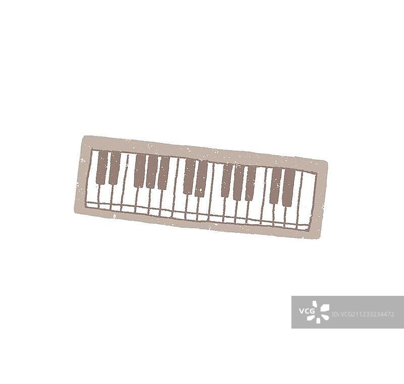 音乐乐器电子琴图片素材