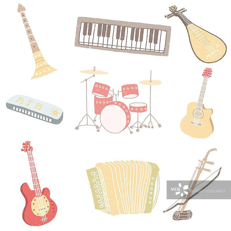 音乐乐器合集图片素材