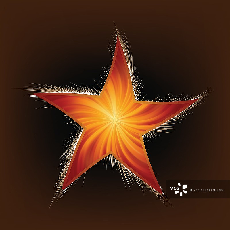 星星和光芒图片素材