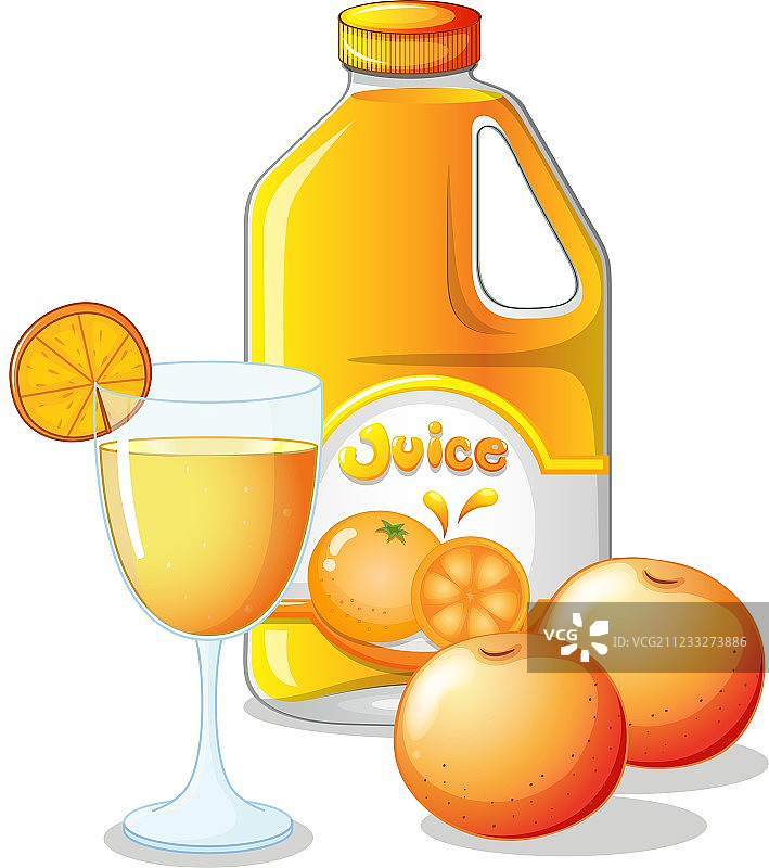 橙汁图片素材