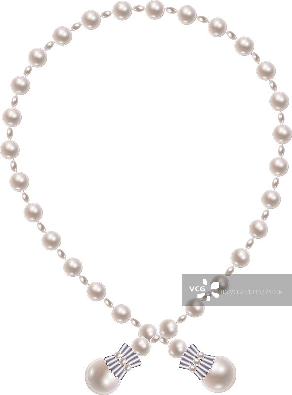 珍珠项链图片素材