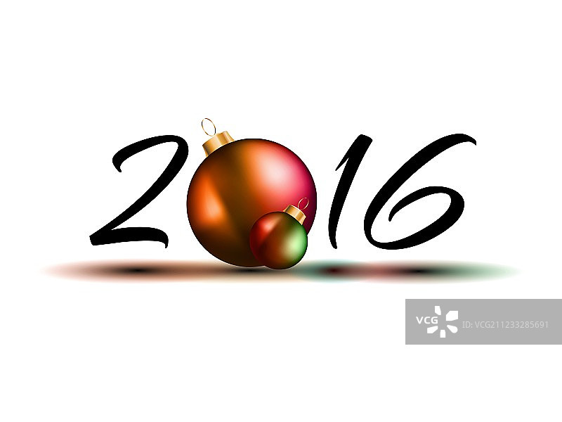 2016新年和圣诞节背景图片素材