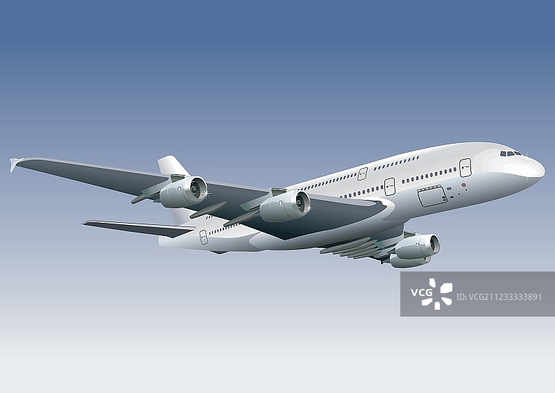 A380喷气式客机图片素材