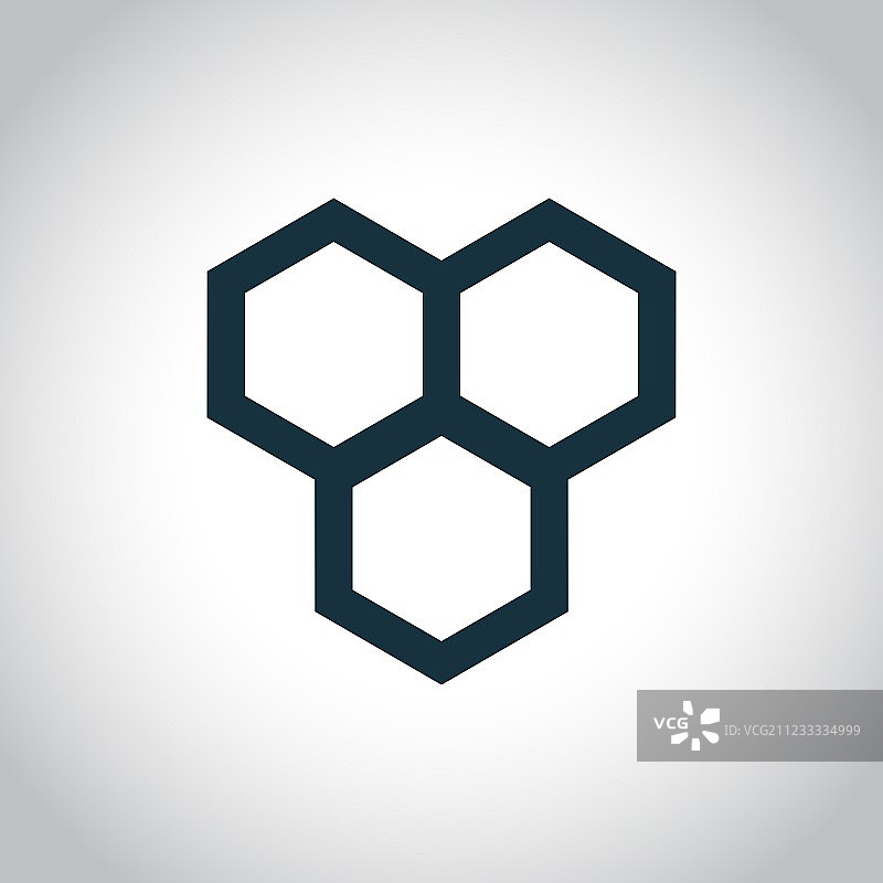 蜂窝简约图标图片素材