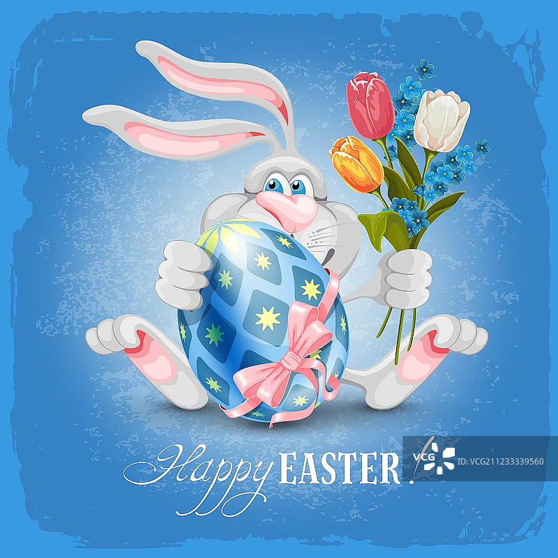 复活节的兔子图片素材