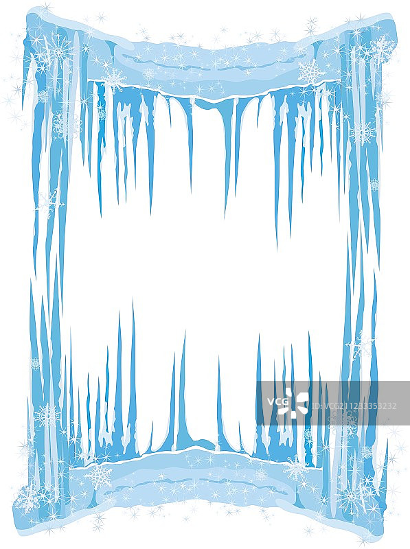 冰框架图片素材