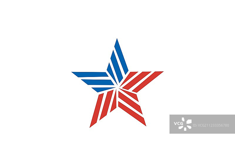 星条美国标志图片素材