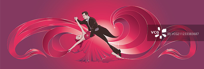 舞厅舞蹈演员图片素材