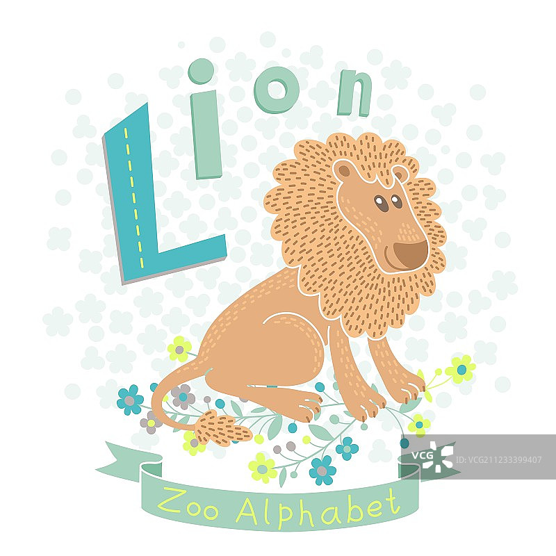 字母L——狮子图片素材