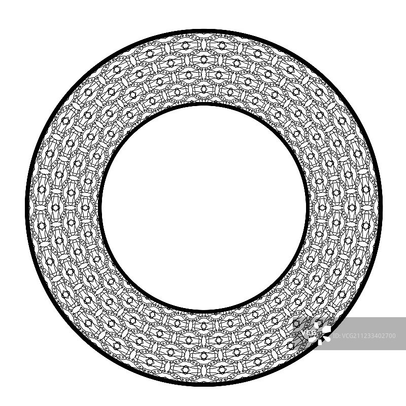 圆形几何装饰图片素材