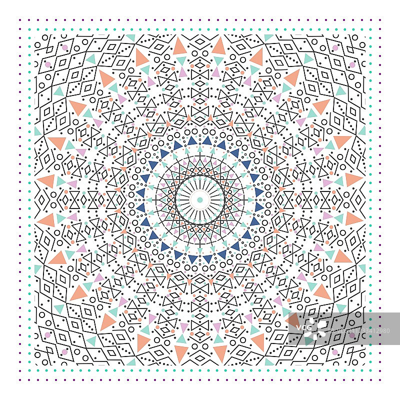 现代几何装饰设计卡片图片素材