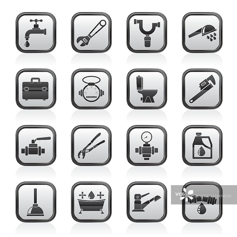 管道工具图标图片素材