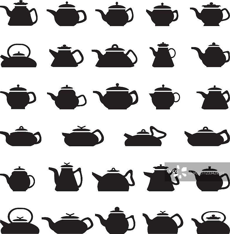 锅和水壶系列图片素材