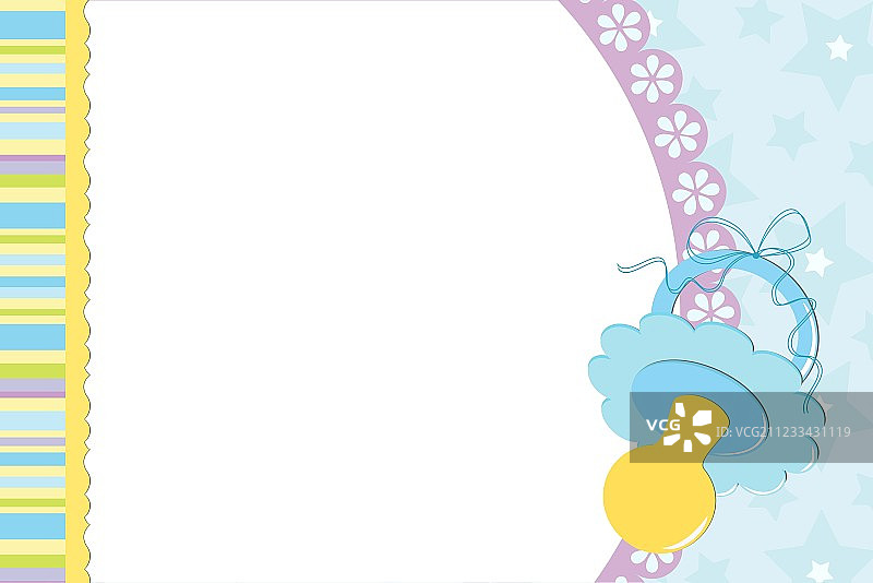 婴儿相册模板图片素材
