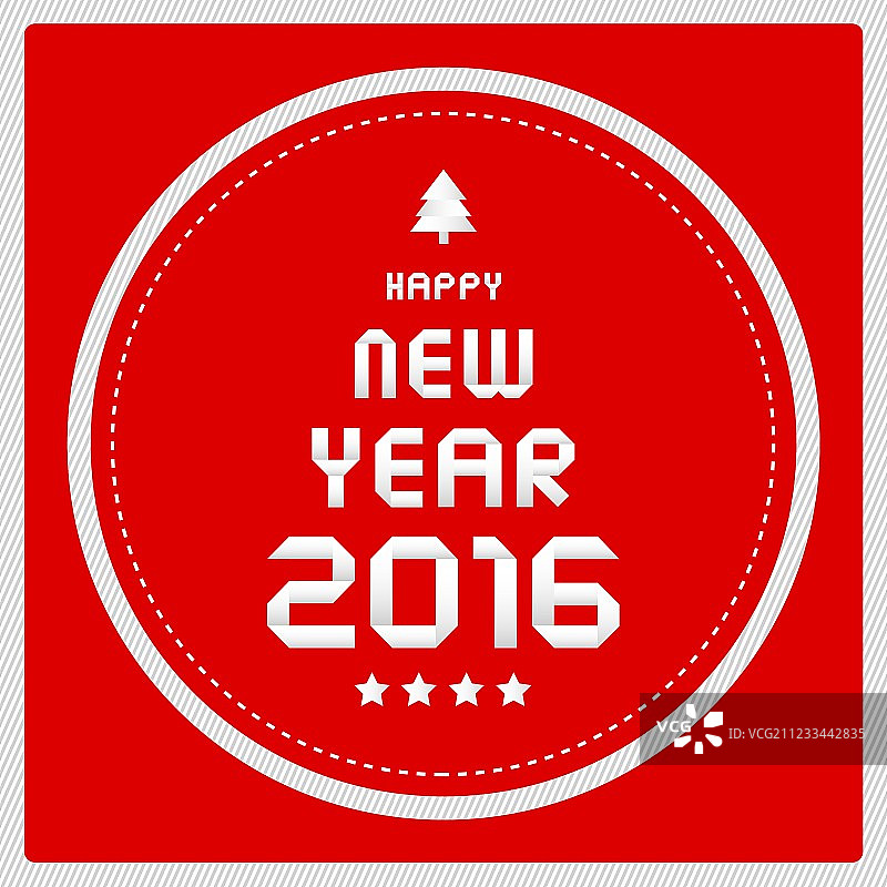 2016新年快乐贺卡2图片素材