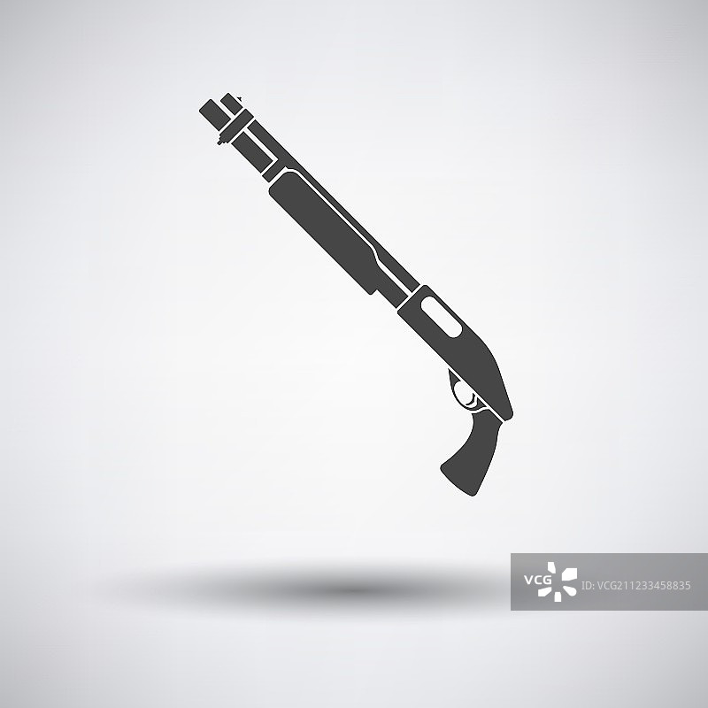 泵动式霰弹枪图标图片素材