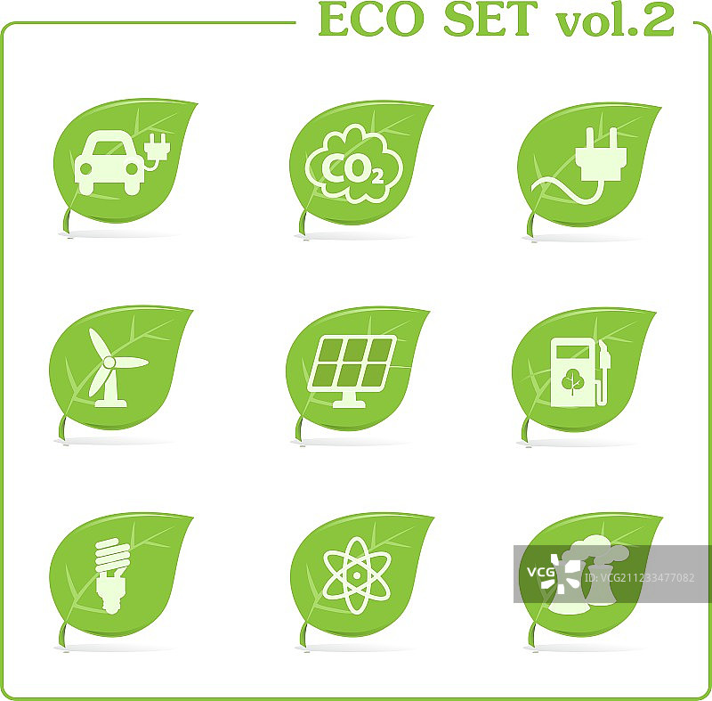 生态图标合集第2辑图片素材