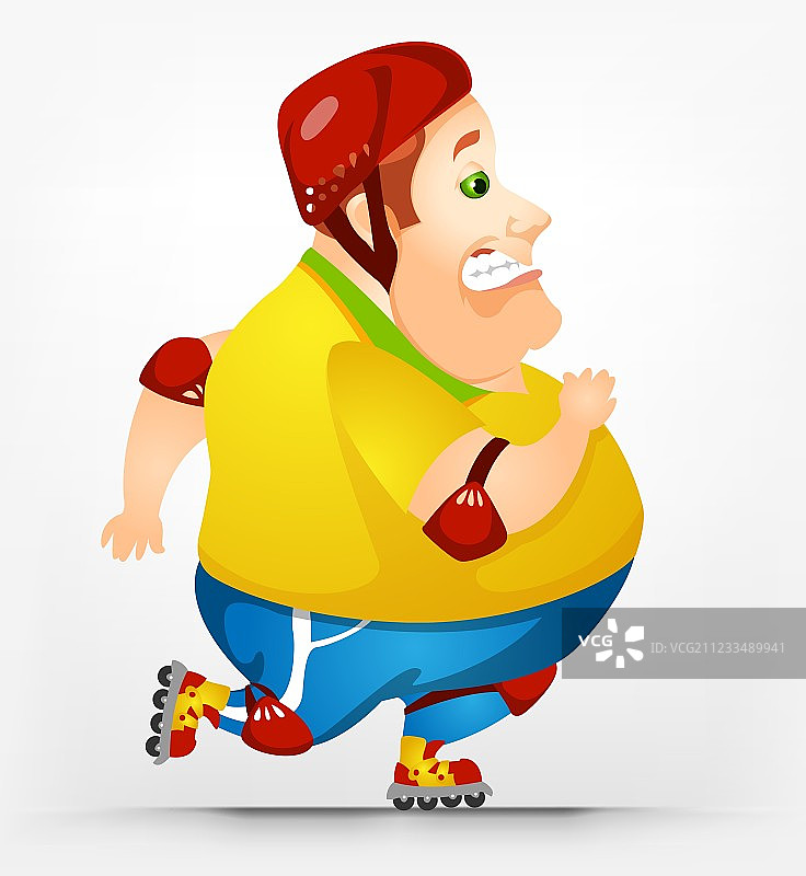 快乐的胖男人图片素材