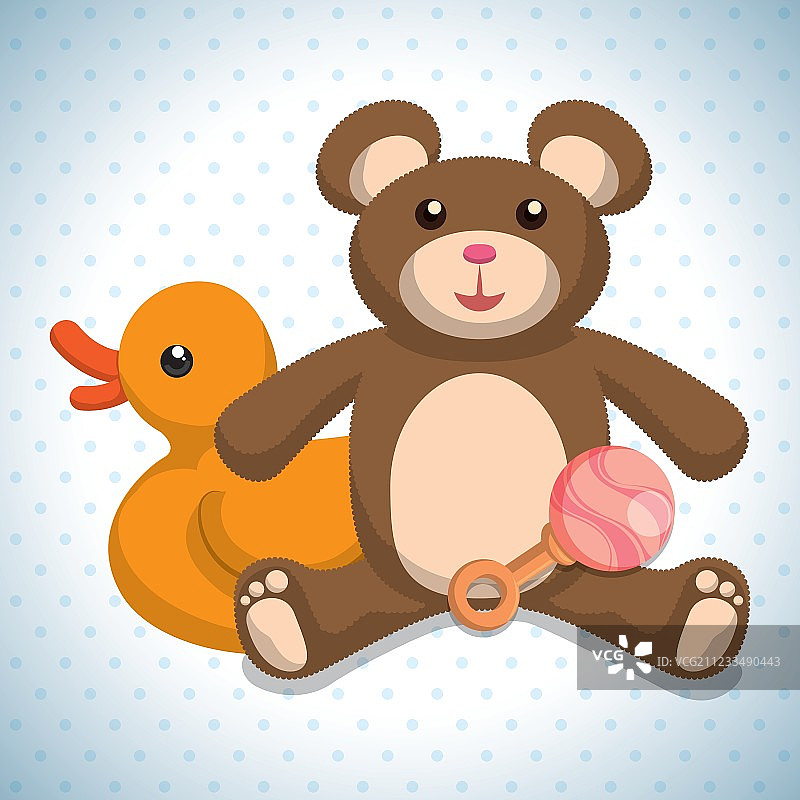 婴儿淋浴设计图片素材