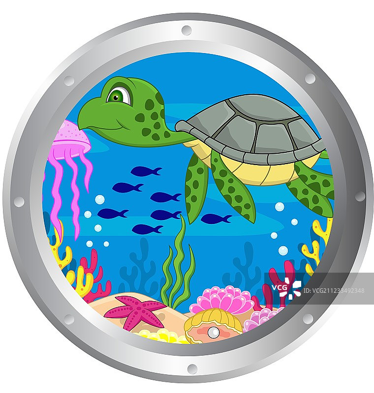 卡通乌龟图片素材