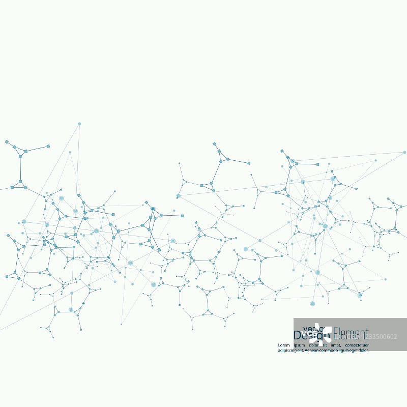 具有粒子的虚拟抽象背景图片素材