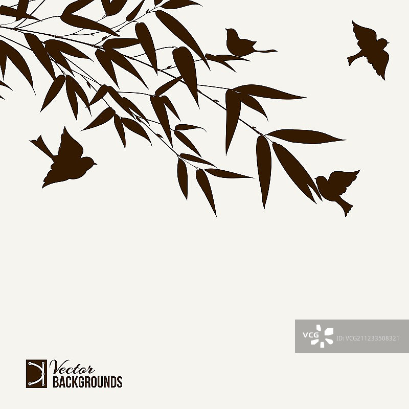 黑色竹枝图片素材