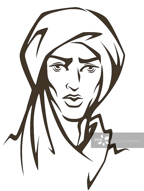 阿拉伯男人图片素材