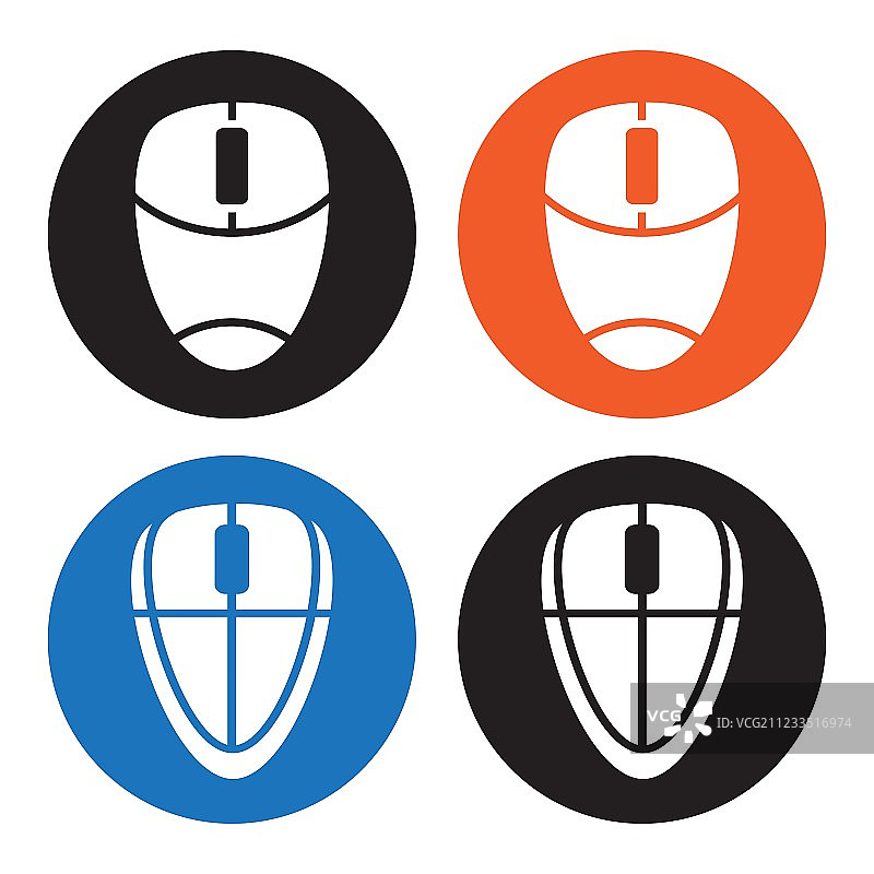 鼠标图标图片素材