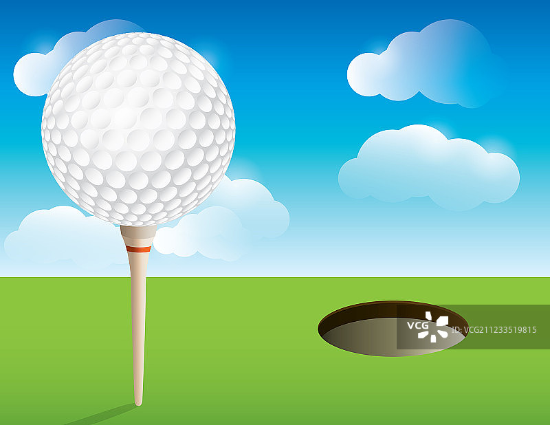 高尔夫背景图片素材