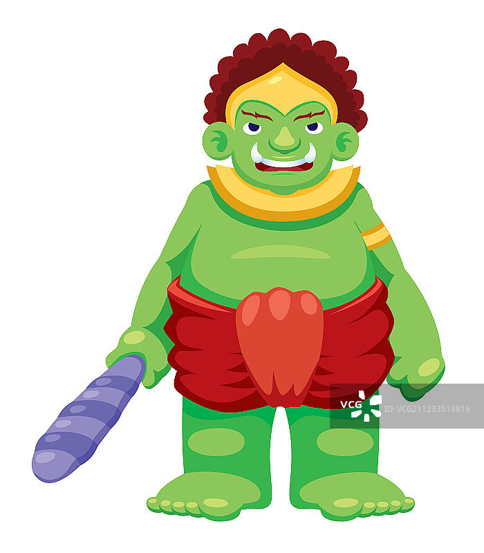 卡通巨人图片素材