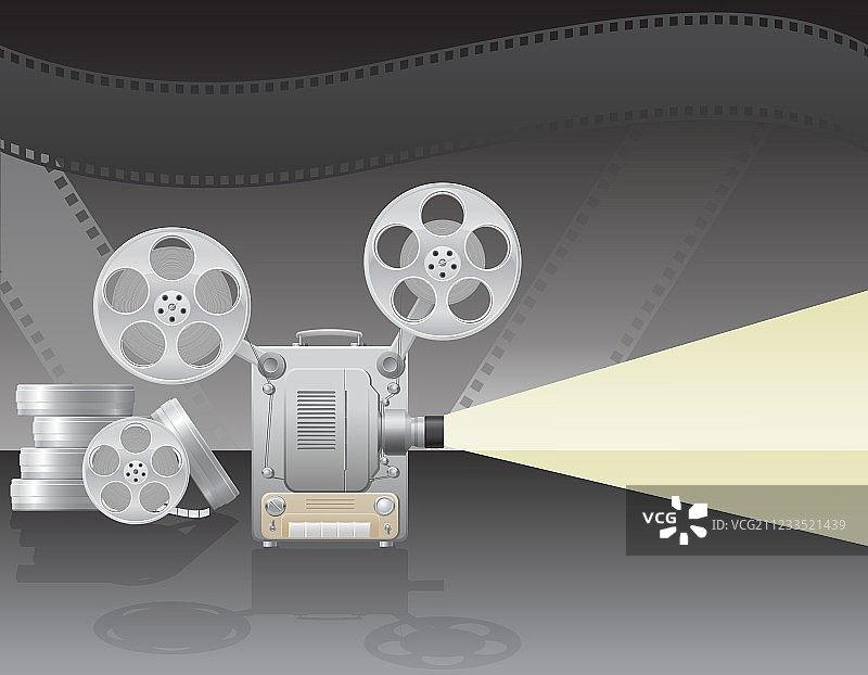 电影放映机02图片素材
