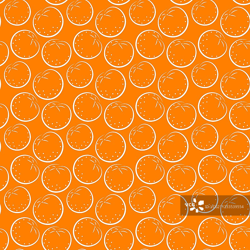 橙子无缝图案图片素材