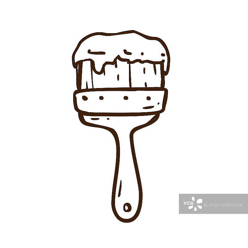 手绘画笔图片素材