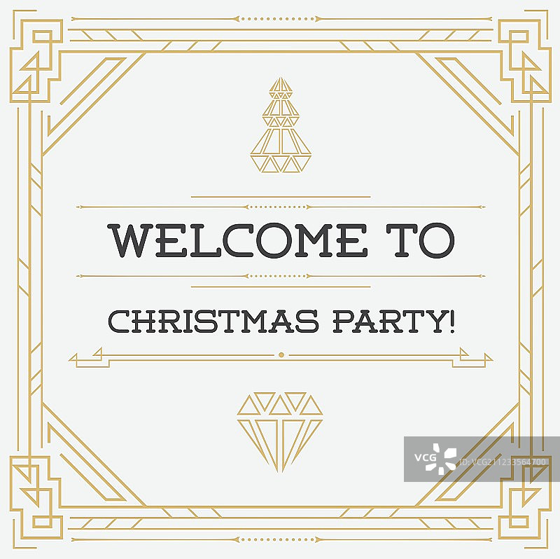 复古风格婚礼请柬图片素材