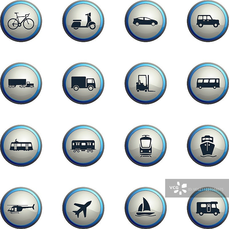 简易运输图标图片素材