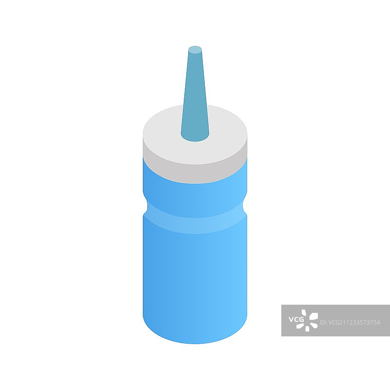 运动饮料瓶2.5D图标图片素材