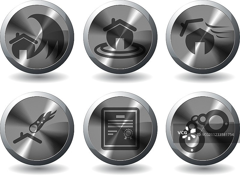 房屋保险图标图片素材