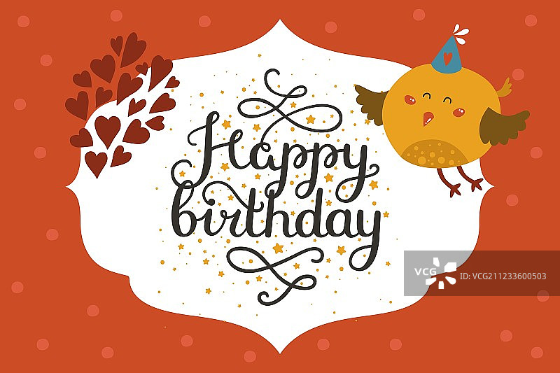 可爱的动物卡片图片素材