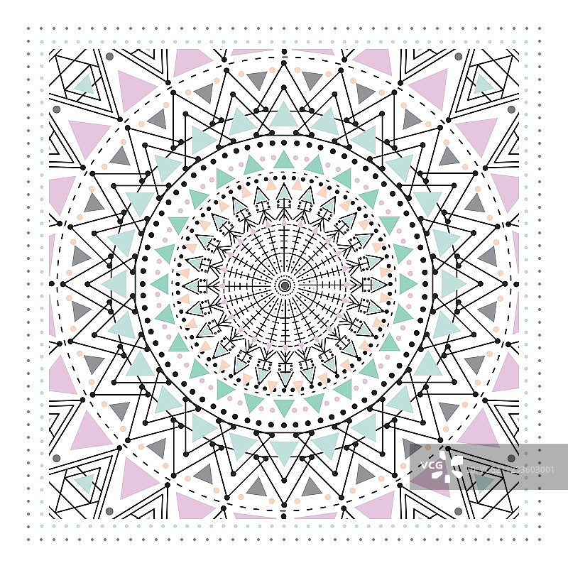 现代几何装饰设计卡片图片素材