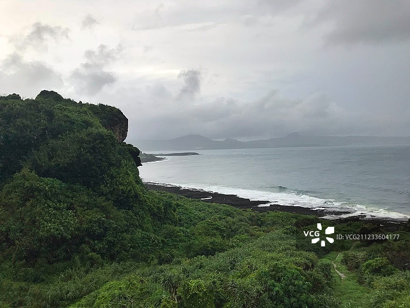 台湾垦丁猫鼻头公园海景图片素材