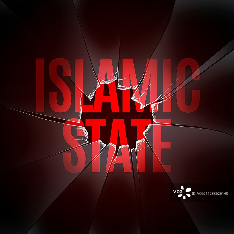 碎玻璃下的文字图片素材