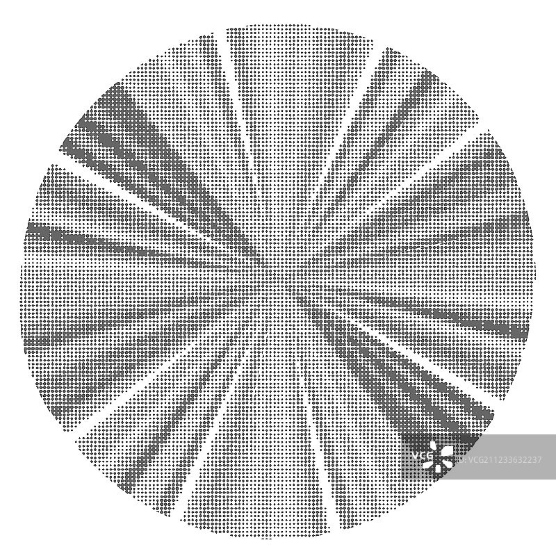 白色背景上的半色调图案点图片素材