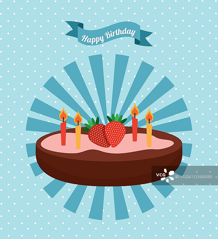 生日快乐卡片设计图片素材