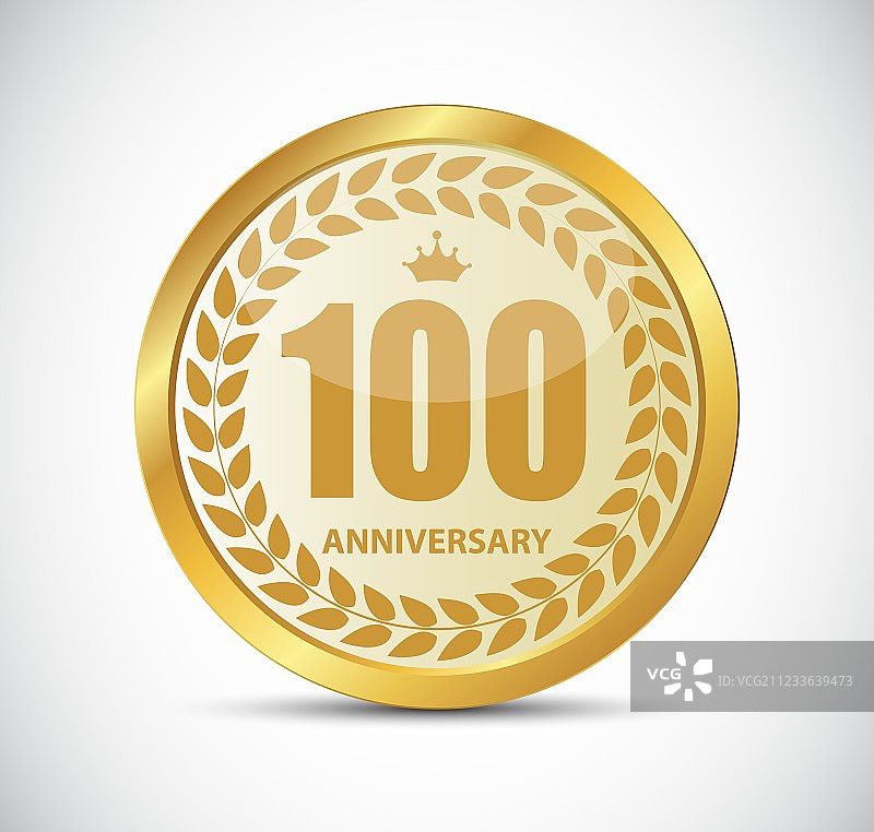 100周年纪念Logo模板图片素材