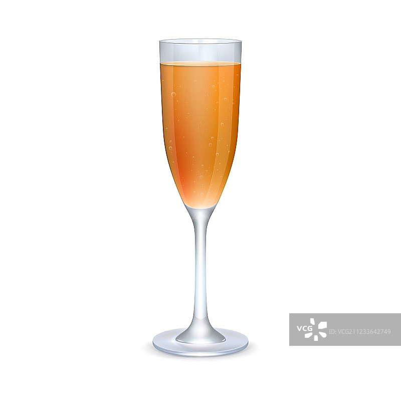 橙色鸡尾酒图片素材