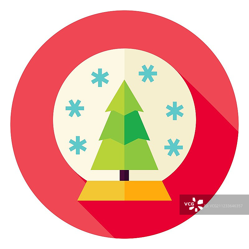 圣诞树雪球装饰品图片素材