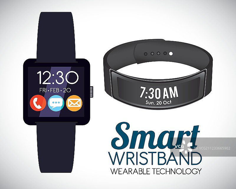 可穿戴技术设计图片素材