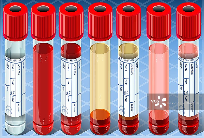 2.5D生化测试完整套装图片素材